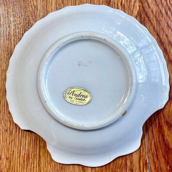 ▪️VTG▪️ANDREA BY SADEK▪️Floral Porcelain Dishes - Picture 9 of 10